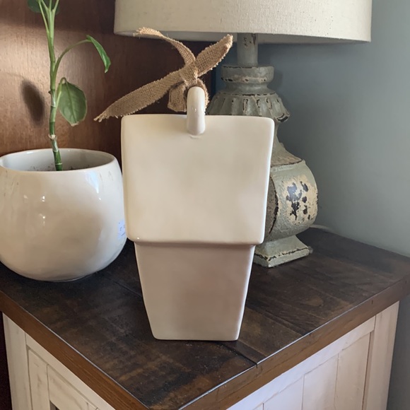 RAE DUNN birdhouse ’PERCH’ two-sided LL - Picture 4 of 8